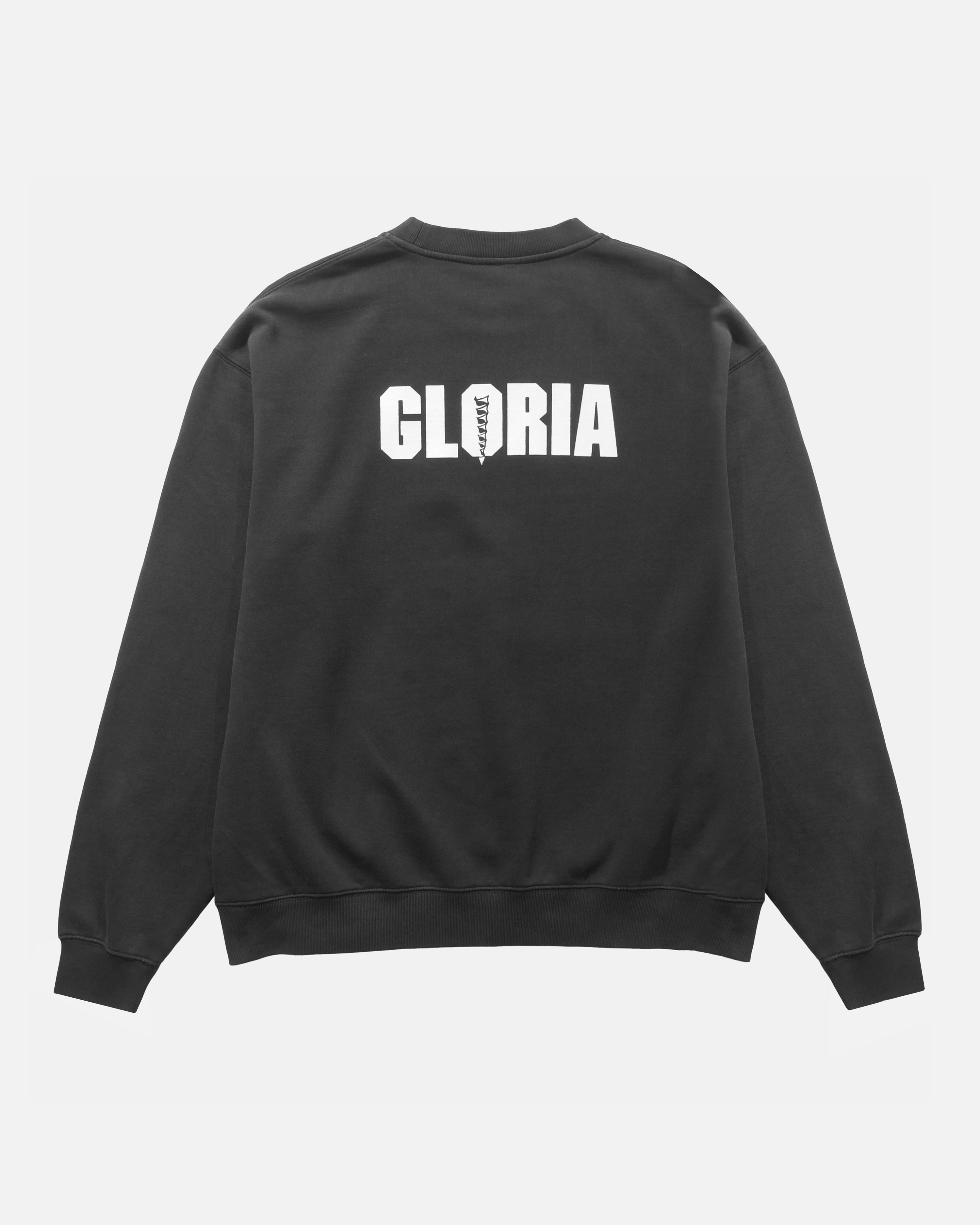 Slumber Party Crewneck (Faded Black)
